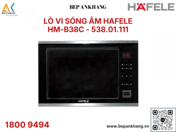 LÒ VI SÓNG KẾT HỢP NƯỚNG HAFELE ÂM TỦ HM-B38C - 538.01.111